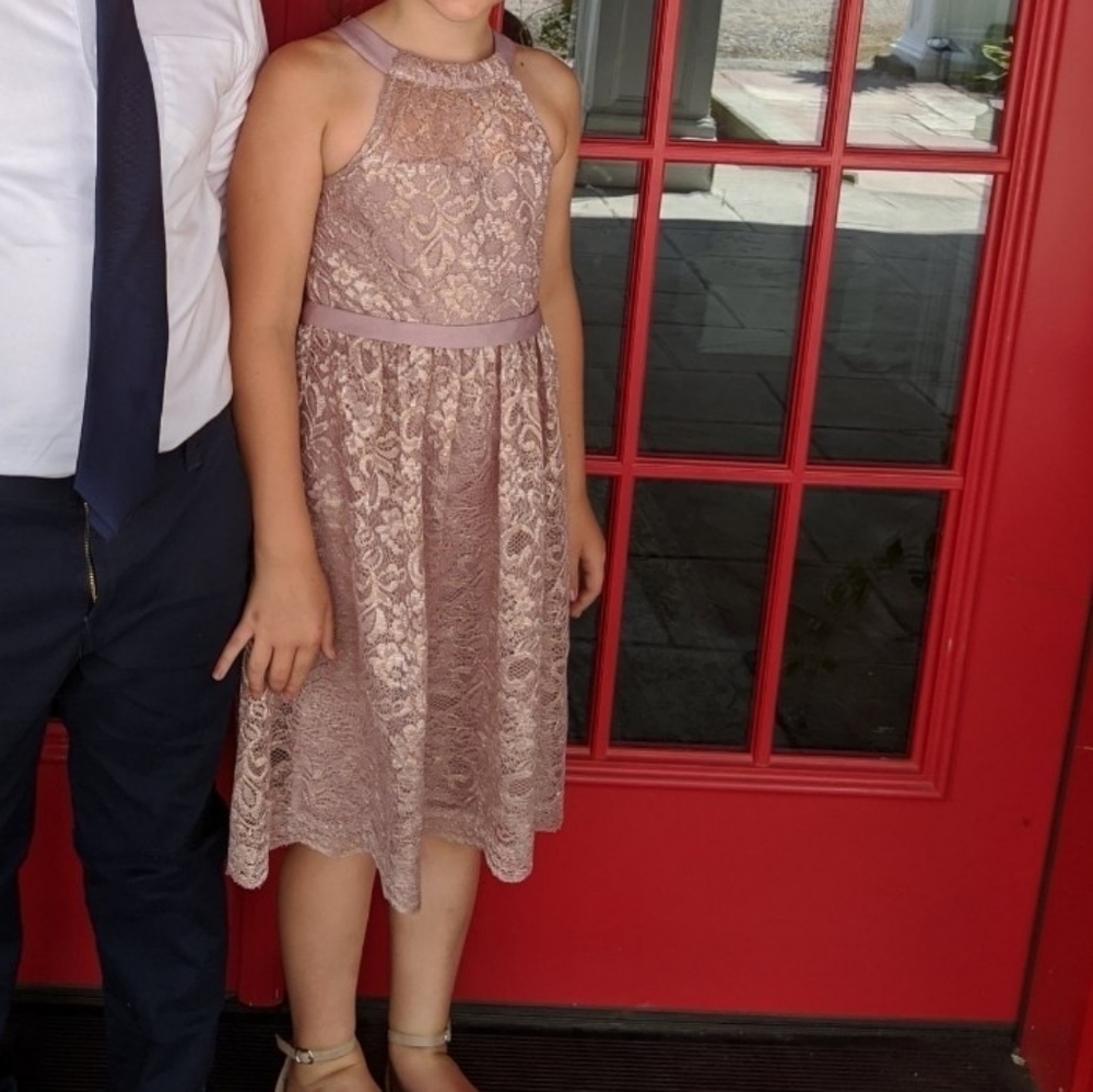 Davids bridal junior bridesmaid dress